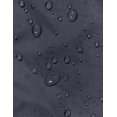 thumbnail image 2 of Little Donkey Andy Men's Waterproof Rain Jacket, Lightweight Windproof Outdoor Shell with Hood for Hiking Travel Golf Type A Rain Navy Blue M, 2 of 7