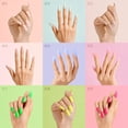 thumbnail image 5 of Uñas Postizas GoldFinger Cubierta Completa Largo Largo 24 piezas, 5 of 5