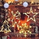 thumbnail image 2 of Christmas Lights Window, 4 x Suction Cup Fairy Lights Window, Window Decoration Hanging Window Light with Suction Cup LED, Christmas Decorations Indoo, 2 of 4