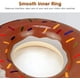 thumbnail image 3 of Donut Inflables Donut Tube Pool Flotador Donut Pool Flotadores para niños Donut Floatie Toys Donut Pool Flotador Donut Anillo de natación para piscina de playa, Coffee-70CM BANYUO Electrónica, 3 of 5