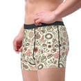 thumbnail image 2 of Uemuo Squirrel In The Forest Pattern Men's Boxer Briefs,Trunk Anti-Chafing,Comfortable, Durable, and Stylish Underwear-Large, 2 of 9