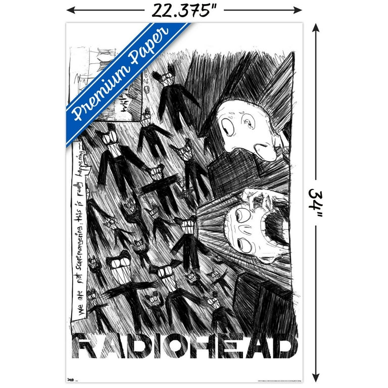 RADIOHEAD / The Giant Businessman ポスター since we are posting our posters - i had this one a while