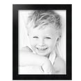 thumbnail image 2 of ArtToFrames 12" x 16" Satin Black Double Step Lip Picture Frame, 12x16 inch Black Wood Poster Frame (WOM-1418), 4 Pack, 2 of 6