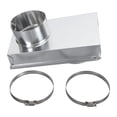thumbnail image 2 of Kit de Ventilation pour Sécheuse, Alliage d'Aluminium Résistant à l'Érosion Finition Soignée pour Remplacement, 2 of 7
