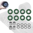 thumbnail image 6 of Pack of 8 Precision 608 Bearings for Scooters, And - Green, 6 of 10