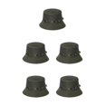 thumbnail image 2 of VONKY Comfortable And Breathable Fisherman Hat For Sun Protection Sunscreen Fisherman Cap Hat Summer Olive 58cm 5Set, 2 of 6