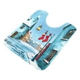 thumbnail image 3 of IAUYY 24x20 Inch Bath Mat Thick Soft Plush Shower Mat TPR Backing Material Non Slip Bath Mats for Bathroom for Tub Shower Hotel The Town Is Snowing, 3 of 9