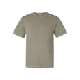 thumbnail image 2 of Chouinard Comfort Men's Knit Collar Garment Dye Hem T-Shirt, Style 1717, 2 of 3