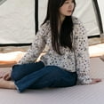 thumbnail image 2 of Automatic Inflatable Air Mattress Thickened Floor Mat Portable Camping Tent Air Bed Self-Inflating with Pillow Storage Bag for Home Office Outdoors Camping Beach, 2 of 9
