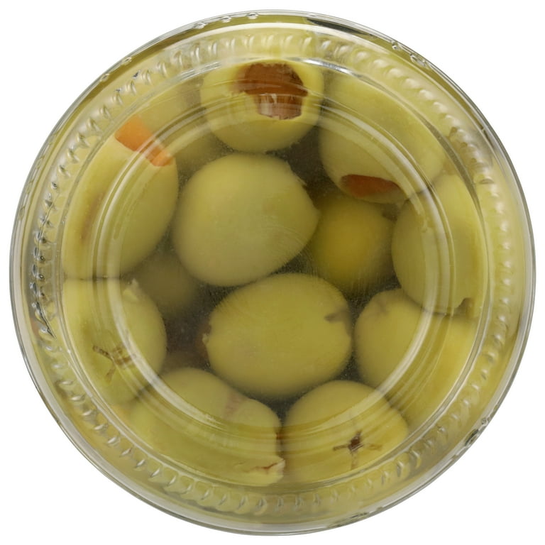 Pearls Low Sodium Pimiento Stuffed Manzanilla Olives, 5.75 oz Jar