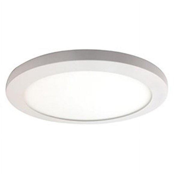 Access lighting 20812LEDD-BS-ACR Support Rond à Disque 0.5 x 9.5 Po, Lentille en Acier Brossé et Acrylique