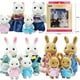 thumbnail image 2 of Bosque Simulación Conejito Familia Muñeca Juguetes De Peluche Casa De Muñecas Figuras DIY Playset PlayHouse Niños Cumpleaños Niña Navidad, 2 of 4