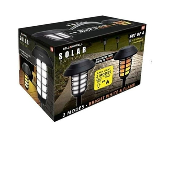 Emson Drive of E Mishon  Solar Pathway Light - Pack of 4