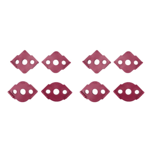 Guardoinrt Professional 4x Router Corner for Smooth Red 111x80x18mm 2Set