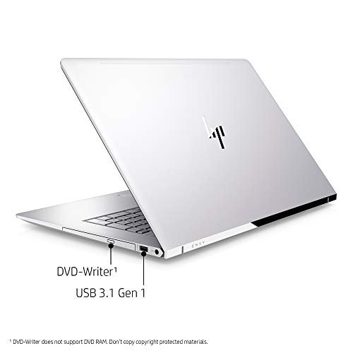 HP Envy 17-inch Laptop, Intel Core i7-8550U Processor, NVIDIA GeForce MX150 4 GB, 12 GB RAM, 1 TB Hard Drive, Windows 10 Home (17-ae110nr, Silver)