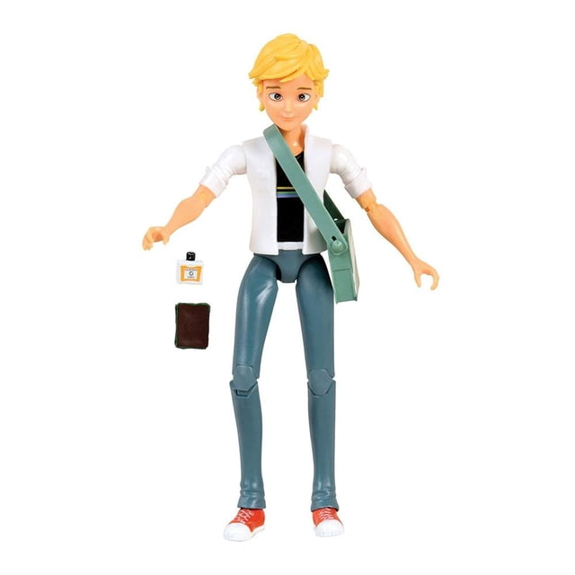 Muñeca Articulada Miraculous Adrien Bandai Ladybug Con 15 puntos de articulación