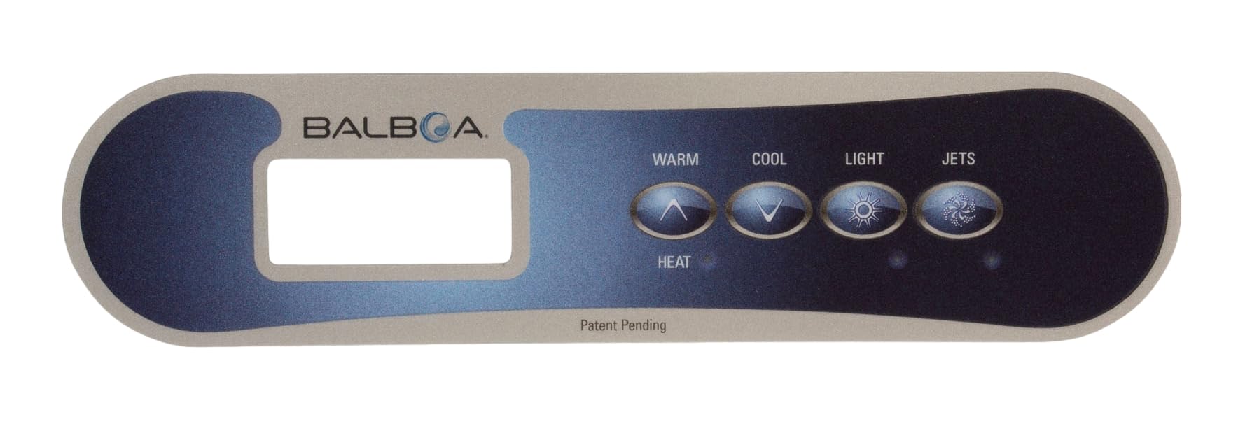 Balboa Water Group 12510 TP400W Overlay w/ 4 Buttons- Warm/Cool/Light/Jet - image 4 of 5