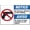 Warning Sign 4, variant on No Food/Drink No Cell Phone Sign - 8"x12" Metal Sign, Garage, Work, Office Wall Decor for Workplace, Break Room