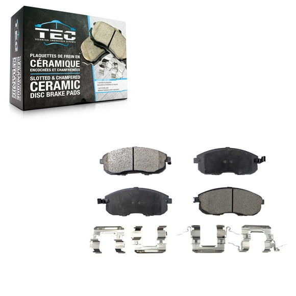 TEC-8 TEC Plaquettes de Frein à Disque avant en Céramique 15 pour Voiture Nissan Sentra Altima Versa Juke Suzuki SX4 INFINITI G35 350Z Cube Maxima I35 Crossover I30 Renault Safrane