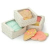 Sweet Sugarbelle Single Cookie Box-White W/Gold Dots