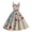 Beige, variant on Women 4th of July Dresses 50s 60s Vintage Sleeveless Star and Stripe Print Cocktail Swing Dress Retro Patchwork Midi Evening Dress White XXXL
