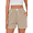 Khaki-White-Plaid, variant on Plaid Shorts for Women Button Gingham Cotton Shorts Summer Lounge Boxers Beach Shorts with Pocket
