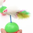 thumbnail image 4 of Flmtop Funny Pet Cat Kitten Playing Toy Tumbler Teaser Mouse Feather Interactive Gift, 4 of 5