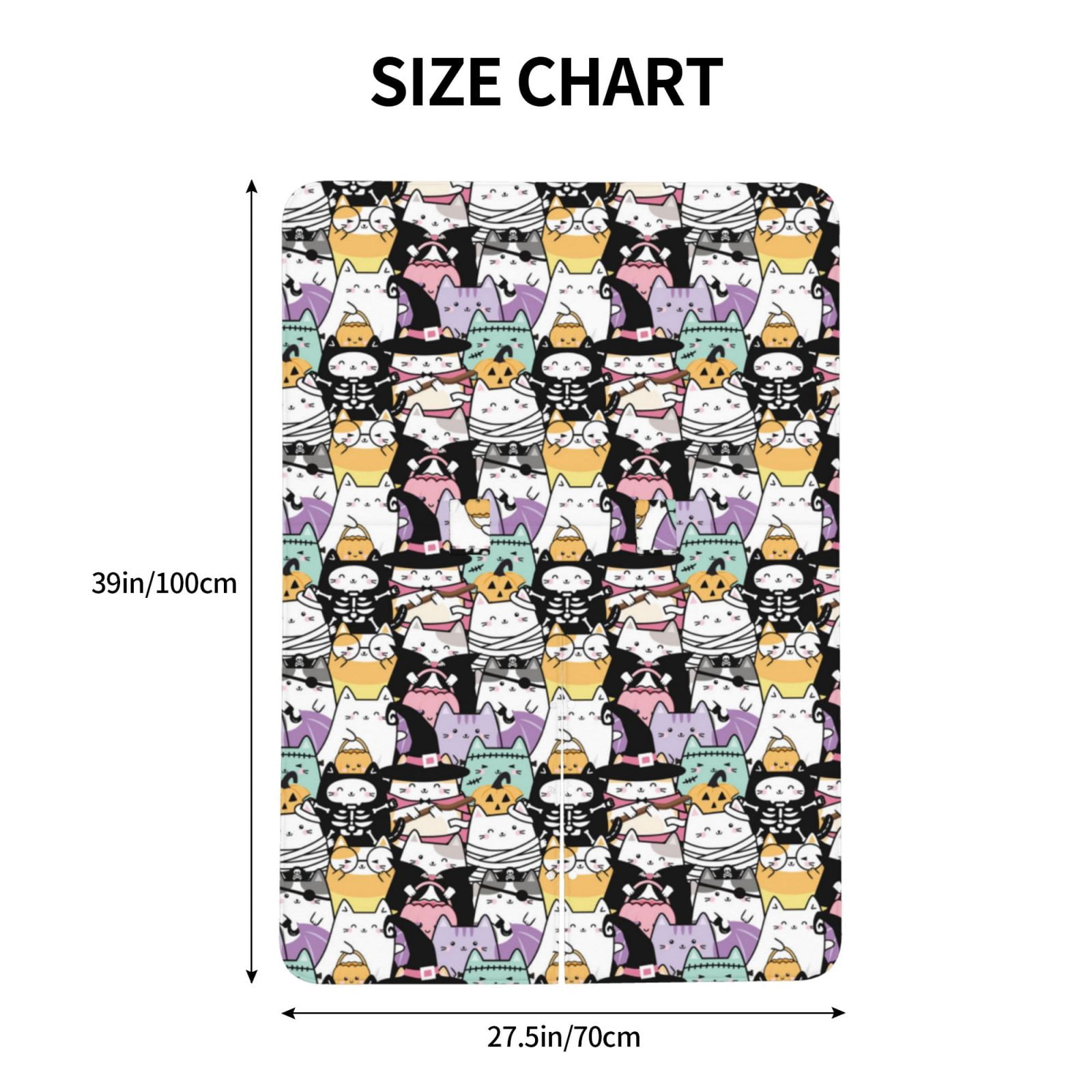 Car Seat Cover Baby - Halloween Decoration Cartoon Cat Breathable Infant Car Seat Cover for Baby Carseat, Lightweight Comfort Baby Essentials Must Haves Newborn Stuff for Girl Boy