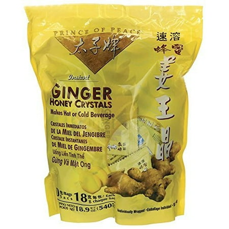 Crystal Lollipop - Prince of Peace® Instant Ginger Honey Crystals (30 Sachets)
