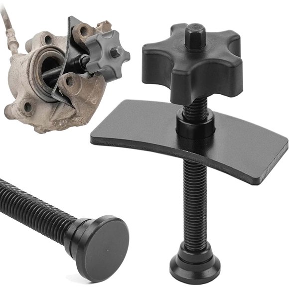 Vrorvz Outil de Frein avant pour Cylindre de Frein de Voiture Remplacement Outil de Compression de Piston Robuste avec Joint Pivotant en Acier Massif et Poignée Ergonomique pour Usage Mécanique