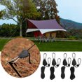 thumbnail image 6 of BLEEUS 14pcs 1.6M Ratchet Locking Hanger 1/8 Lift Pulley For Camping Tent Camping hiking essentials (G), 6 of 10