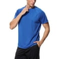 thumbnail image 4 of Men's Quick Dry Short Sleeve Rash Guard Swimwear UPF 50+ Sport Shirt Swim Tops, 4 of 6