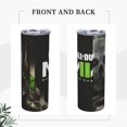 thumbnail image 4 of Vaso delgado de acero inoxidable de 20 oz con tapa y aislamiento térmico para café por sublimación de Call Of Duty Modern Warfare, 4 of 7