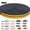 Black, variant on 6M Door Window Seal Strip DIEP Self-adhesive Acoustic Foam Sealing Strip Tape Insulation Windproof Rubber Weatherstrip