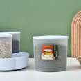thumbnail image 3 of Dispensador de arroz Wosthever giratorio de 3 rejillas color blanco, 3 of 6