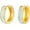 Gold Opal, variant on Opal Stud Huggie Hoop Earrings: Hypoallergenic 14K Gold/Silver/Rose Gold Plated Small Hoop Earrings for Women Sensitive Ears