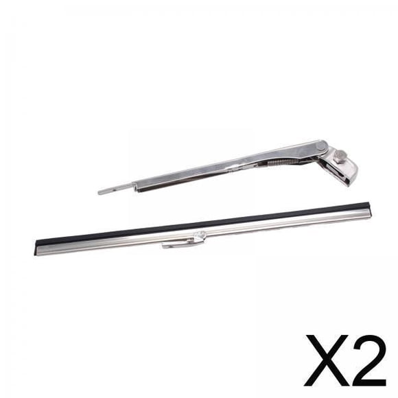 Brazo del limpiaparabrisas,Brazo limpiaparabrisas universal para coche,Brazo limpiaparabrisas de acero inoxidable para coche,Limpiaparabrisas con rascador de lluvia para vehículos