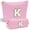 Pink, variant on YOOLIFE 2 Small Make Up Bag - Travel Makeup Bag Makeup Pouch Makeup Bags for Women Cosmetic Pouch Cute Makeup Bag Makeup Bag Set Personalized Gifts Mom Gifts for Women Her 40th Birthday Gifts Women p