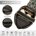 thumbnail image 3 of FORMRS Womens Crossbody Sling Bag Travel Daypack Shoulder Chest Backpack, Vibrant Floral, 3 of 7
