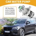thumbnail image 2 of Bomba de Agua para BMW 318i 1991-1999 No.11511734595/11511734602/11510393338 con Anillo de Goma, 2 of 6