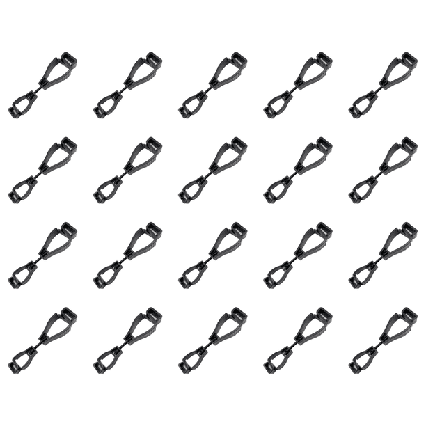 Colgador Clip para Guantes Herramienta Seguridad Con Abrazadera Multifuncional Color