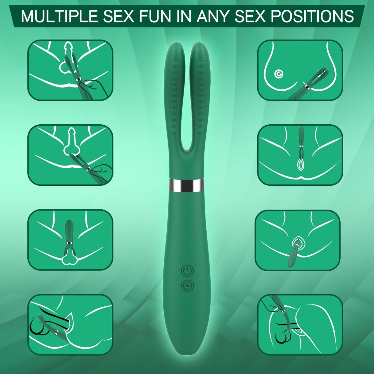 Mini Massager, Powerful Handheld Personal Massager with 10 Massage Modes Massager for Neck Shoulder Back Body Massage Sports Recovery Muscle AchesMA114