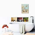 thumbnail image 6 of Rustic Bathroom Wall Art Farmhouse Flower Dragonfly Bathroom Pictures Wall Decor Floral in Prints Painting Artwork for Bathroom Living Room Bedroom 12x16, 6 of 7