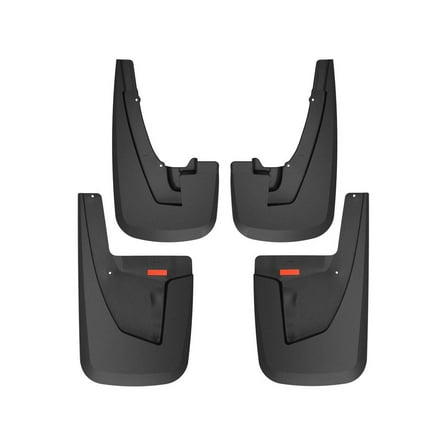 Husky Liners 58046 Custom Molded Mud Flaps Fit 19–25 Ram 2500/3500 SRW w/o OE Fender Flares, Excl. Rebel/Power Wagon – Front & Rear