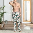 thumbnail image 2 of Honiee Hawaii Palms for men - a sleek fusion of Straight Pajama Pants, versatile Lounge Pants, and cozy Sleepwear, all rolled into one-X-Large, 2 of 6