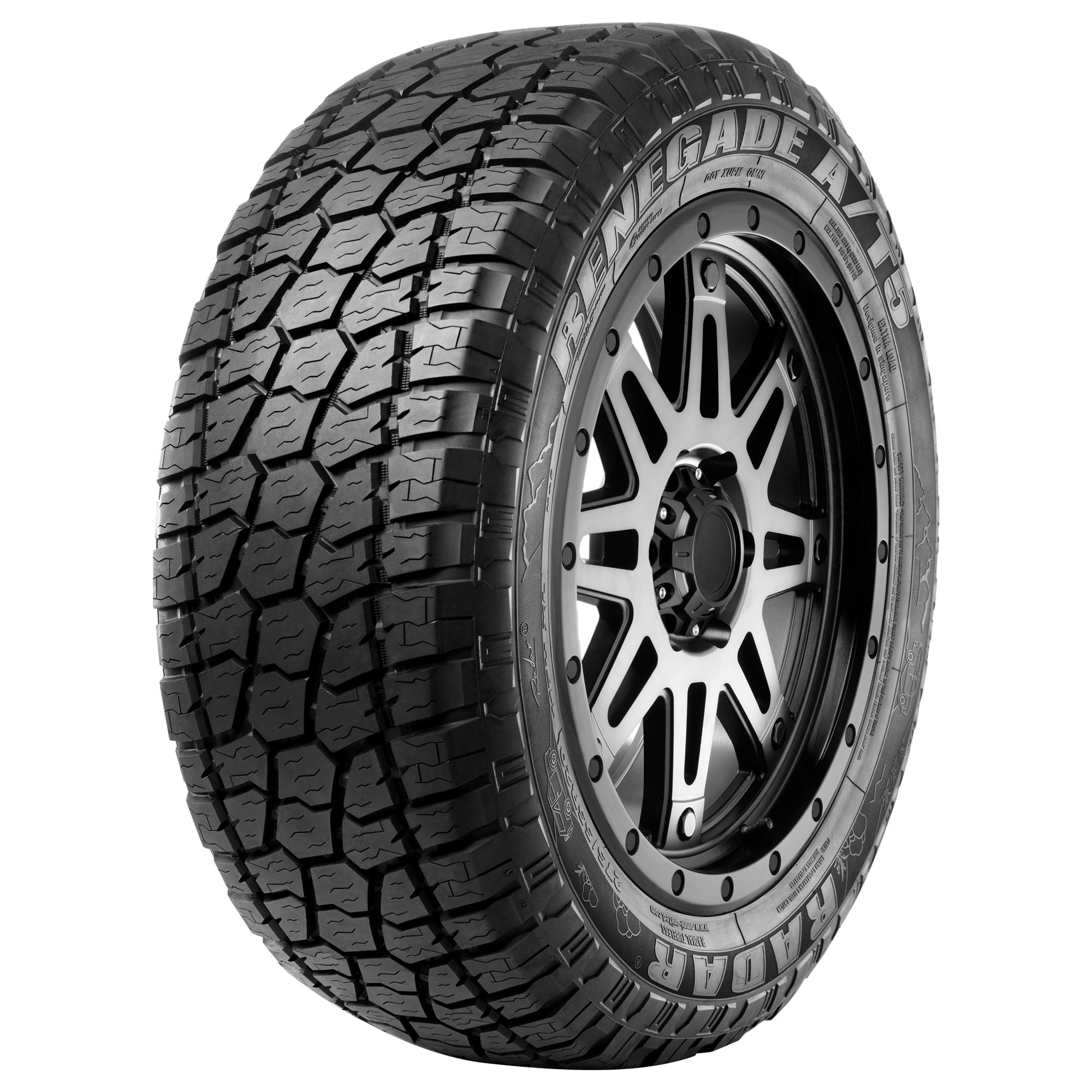 超希少！Fuel 18インチ + Radar Renegade RT RADAR RENEGADE RT High Performance 285/65R18 125/122Q Tire