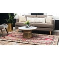 thumbnail image 4 of Unique Loom Tapis Sedona à Bordure Géométrique 9 Pieds x 12 Pieds Rectangulaire Multicolore/beige, 4 of 10
