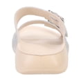 thumbnail image 5 of ECCO Women's Cozmo Two Band Buckle Slide Sandal, Pure Silver, 5-5.5, 5 of 7