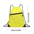 thumbnail image 3 of Lightweight Drawstring Backpack for Gym, Travel, and Beach - Foldable Nylon Sports Bag, 3 of 6