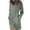 Grey, variant on Oversized Sweatshirt For Women Trendy Ladies Fashion Loose Solid Color Long Pullover Sweater Jacket Tops Clothes With Pocket